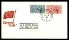 Mayfairstamps Ireland FDC 1962 dual Europa trees First Day Cover aaz_47549