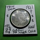 1921 P Morgan Dollar BREATHTAKING CH FROSTY GEM CH BU Ultra SUPER High Grade $