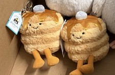 Jellycat Fran Pancakes Bag Charm FAO Schwarz NYC Exclusive BNWT FAST SHIP