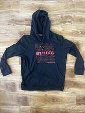 Ethika Hoodie Sweatshirt Mens Small Black Comfort Athletic Fleece Streetwear