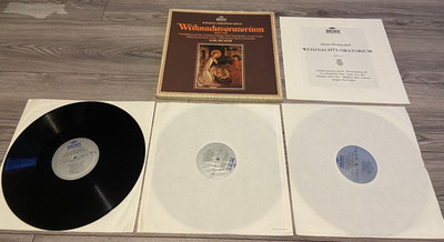 LP-BOX Bach Weihnachtsoratorium BWV 248 HARDCOVER BOX + BOOKLET - Good/Near Mint