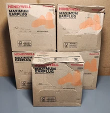 Honeywell Maximum Earplug MXM 30, Corded Pairs Orange  (Qty 500 Pairs)