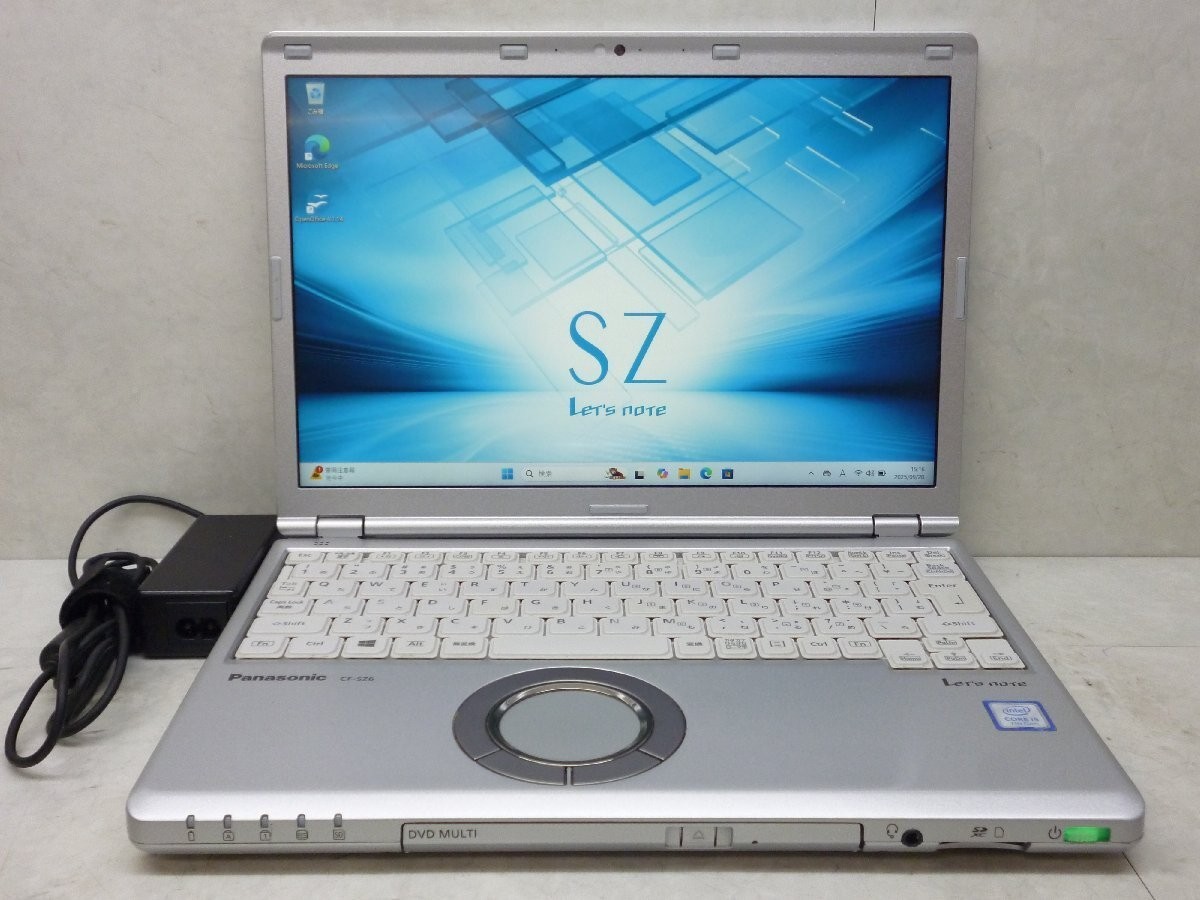 Panasonic Let's note CF-SZ6 Intel Core i5-7300U 4GB SSD 128GB