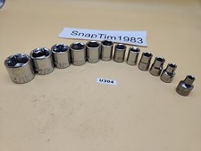 CRAFTSMAN Shallow Socket, SAE, 3/8-Inch Drive, 15/16-1/4  6-Point  12pc 