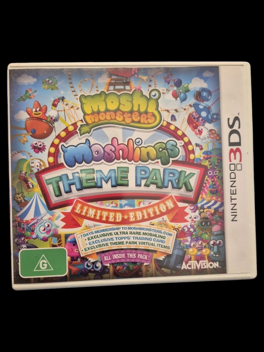 Moshi Monsters: Moshlings Theme Park Limited Edition Nintendo 2DS/ 3DS XL  PAL | eBay Australia