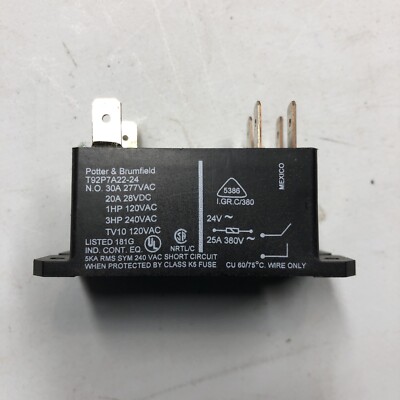 Relais De Puissance TE Connectivity T92P7A22-120 - Modèle O560 Occasion Fonctionnel