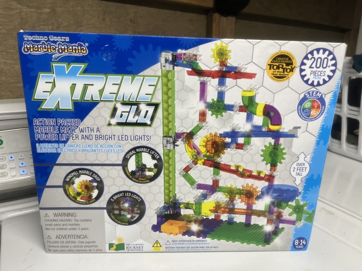 The Learning Journey: Techno Gears Marble Mania - Extreme Glo 200+ 