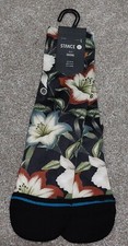 New Kids Stance Socks Size Large Casual Floral