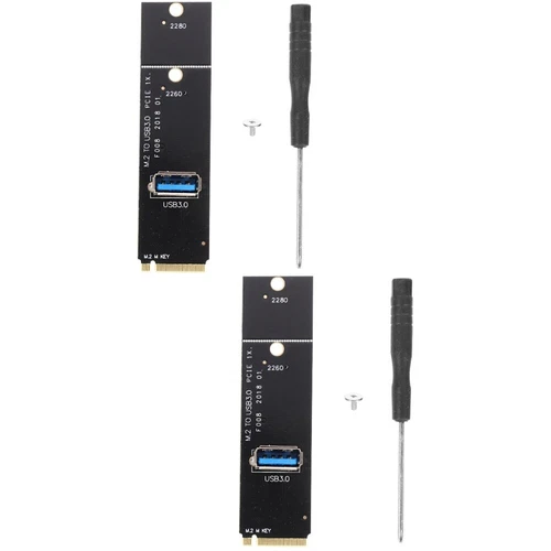  2 Pack Riser-Karte Express-Erweiterungskarten PCI-E-Erweiterungskarte