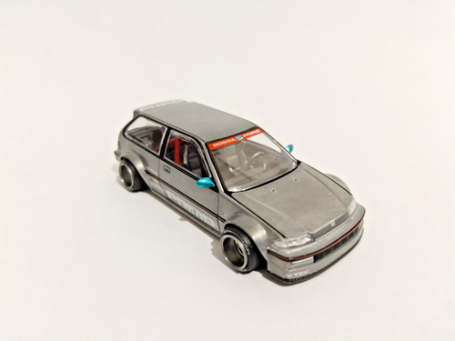 Mini GT Kaido House CHASE Honda Civic EF kaido Works V1 KHMG126 - Picture 8 of 11