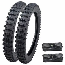 Front+Rear 70/100-19 90/100-16 Tire and Tube set For CRF150 KX100 CR80 TTR125