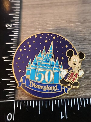 Disneyland 50th Anniversary Mickey Mouse Castle Walt Disney