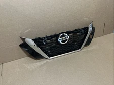 NEW for 2020-2023 NISSAN SENTRA S SV Front Bumper Upper Grille Assembly & Emblem