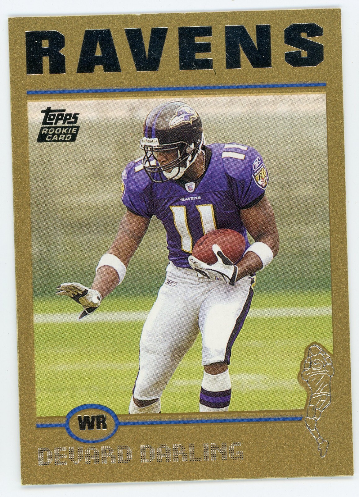 2004 Topps Devard Darling Gold #344 #/499 Ravens Rookie RC