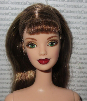 (M139) NUDE BARBIE MATTEL COUNTESS OF RUBIES GREEN EYES FASHION DOLL FOR OOAK