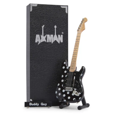 AXMAN Buddy Guy Guitar Miniature Replica | Handmade Music Gifts