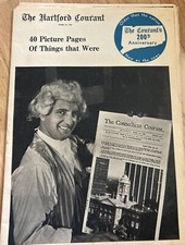 Hartford Courant Newspaper Pull Out Section 200th Anniversary 10/25/64 Connectic