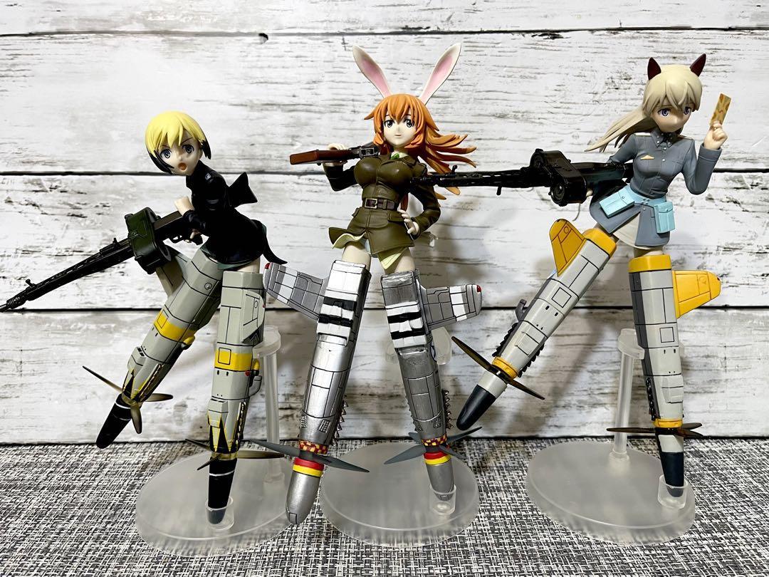 ストライクウィッチーズ　フィギュア3体セット ストライクウィッチーズ フィギュア3体セット Strike Witches