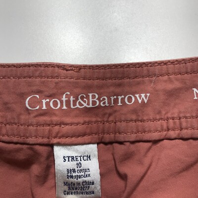 Croft & Barrow Shorts Womens Size 10 Dusty Rose Natural Fit