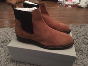 kurt geiger tan ankle boots