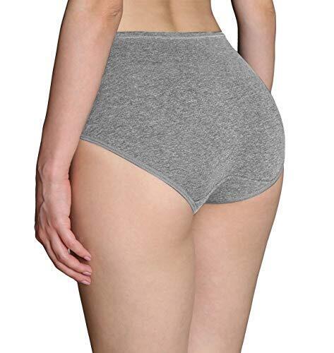 UMMISS Women's Cotton Underwear. Soft Stretch Mid Waist Breathable