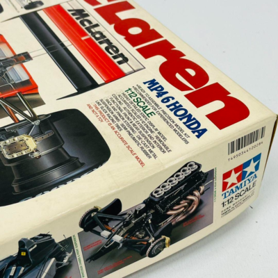 TAMIYA McLaren Honda w/Detail Book 1/12 MP4/6 Model Kit Ayrton