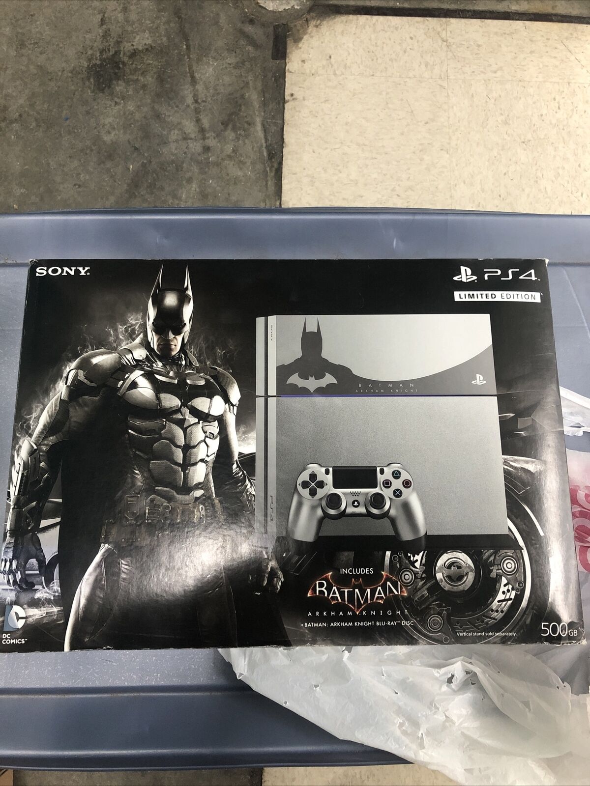 Sony PlayStation 4 Batman 500GB Grey Console for sale online | eBay