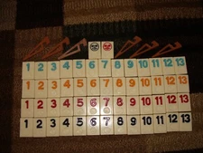 Rummikub Tiles Individual Smooth Back Replacement Game Pieces Pick What You Need