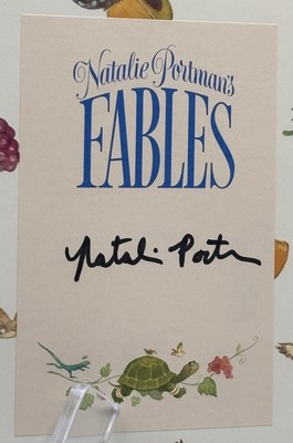 NATALIE PORTMAN FABLES SIGNED AUTOGRAPHED HARDCOVER BOOK STAR WARS BLACK SWAN 4