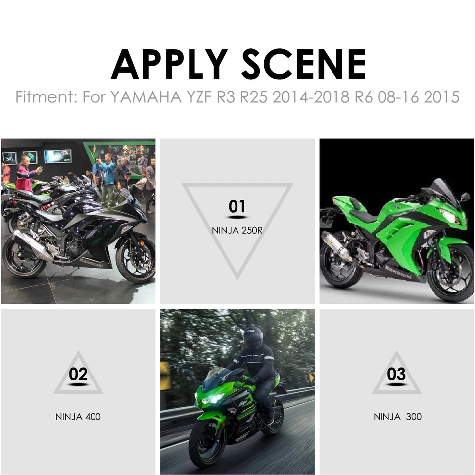 Juego de llaves de bloqueo de asiento para Yamaha YZF-R25 R3 2015-2019 interruptor de encendido tapa de gas combustible Foto 4 de 4