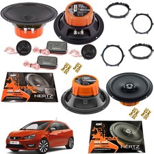 Kit 6 Casse Altoparlanti HERTZ Anteriori+Posteriori Seat Ibiza 4 IV dal 2008>13