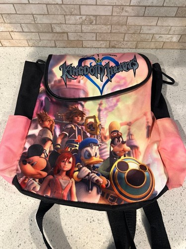 Disney Loungefly Kingdom Hearts 3 SORA Mickey Donald Goofy Backpack Hot Topic - Picture 2 of 4