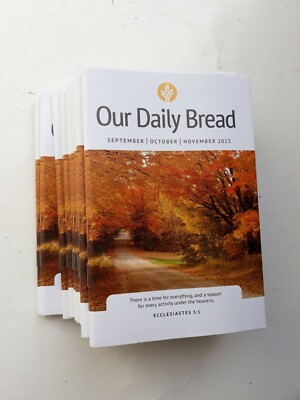 Set of 12 Our Daily Bread Devotional September October November 2023 USA 777