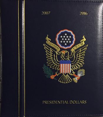 DELUXE PRESIDENTIAL DOLLARS ''P & D'' (2007-2016) LIGHTHOUSE ALBUM AND CASE - NEW