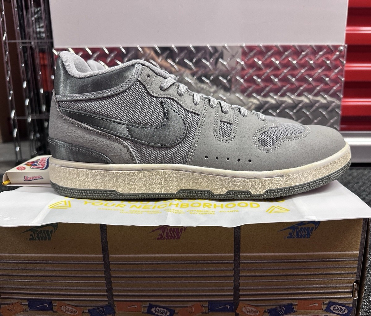 ★NIKE☆Nike Attack Nike Mac Attack SP x Social Status Spilt Vision Smoke Grey