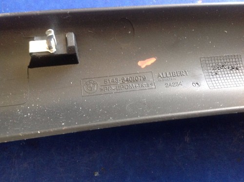 1998 BMW Z3 2.8L Roadster LEFT A-Pillar TRIM BLACK OEM 51.43-8 401 079 - Picture 5 of 7