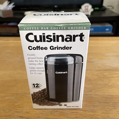 Electric Grinder Cuisinart Coffee Bar Grinder Cuisinart DCG-20BKN
