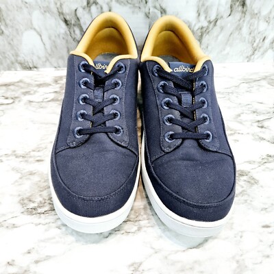 Allbirds Canvas Pacers Shoes Mens 11 Blue White Lace Up  display picture 1