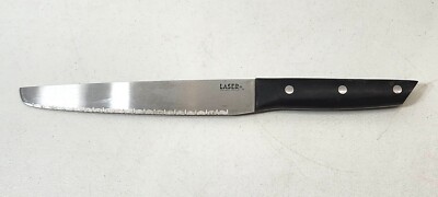 Richardson Sheffield Professional 8'' Knife Full-Tang Triple Riveted Black Handle