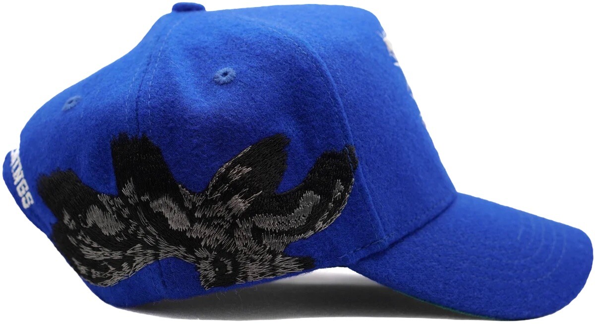 Rude Awakenings LA Seraphim Angel Blue Wool Trucker Hat