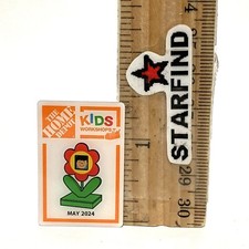 Home Depot Kids Workshop Blooming Picture Frame Pin ONLY May 2024 Project    SEE