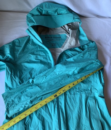 Black Diamond Stormline Stretch Rain Shell - Womens Size M- BD Dry - Picture 14 of 15