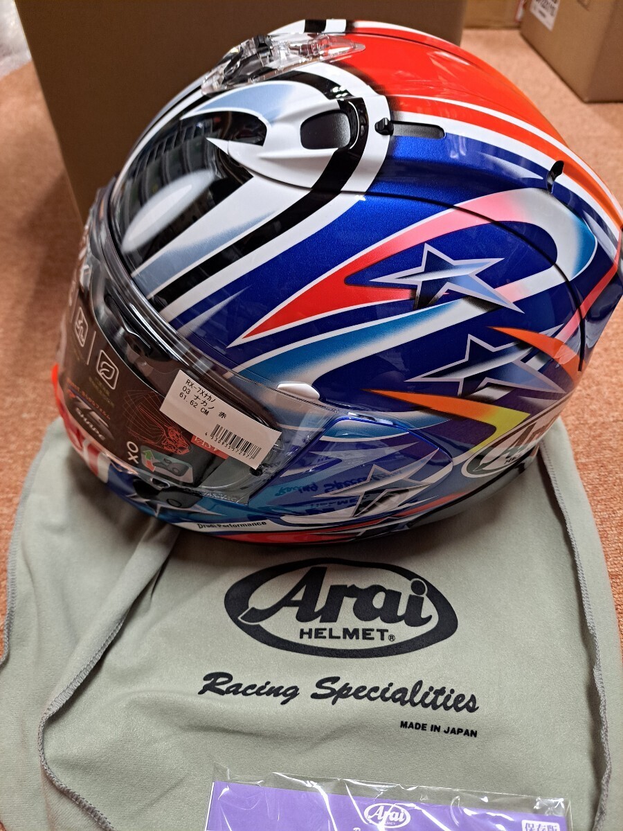 Arai×56design RX-7X Nakano XL size 61-62cm Nakano Maya full