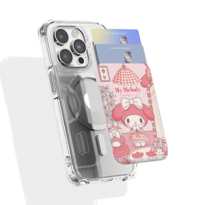 My Melody Magsafe Slide Card Holder for iPhone All Smart Phone Korea made
