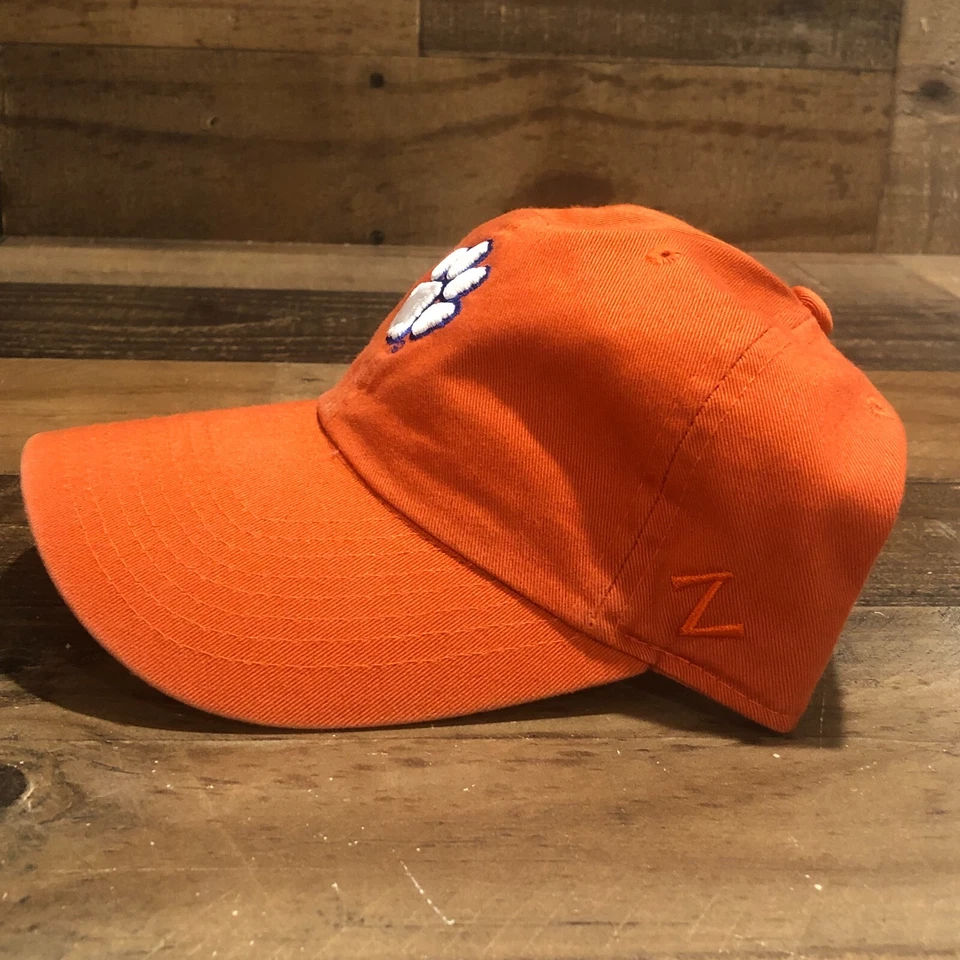 Clemson Tigers Hat Cap Mens Fitted Medium Orange NCAA Football Zephyr - NWT - Image 4 of 4
