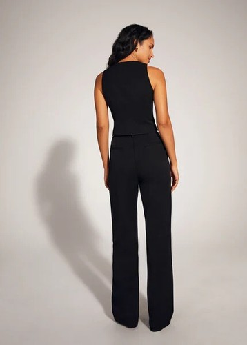 Pantalones plisados Favorite Daughter The Favorite negros para mujer talla 0 $228 nuevos sin etiquetas - Imagen 2 de 12
