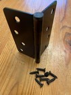 One EMTEK Radius Corner Plain Bearing Hinge ~ Oil Rubbed Bronze ~ #9102410B — photo 2