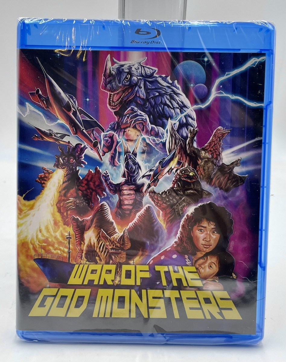 WAR OF THE GOD MONSTERS BLU-RAY SRS CINEMA KAIJU LIMITED