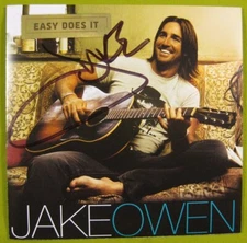 ** Signed ** - Easy Does It by Jake Owen (CD, Feb-2009, Sony / BMG)