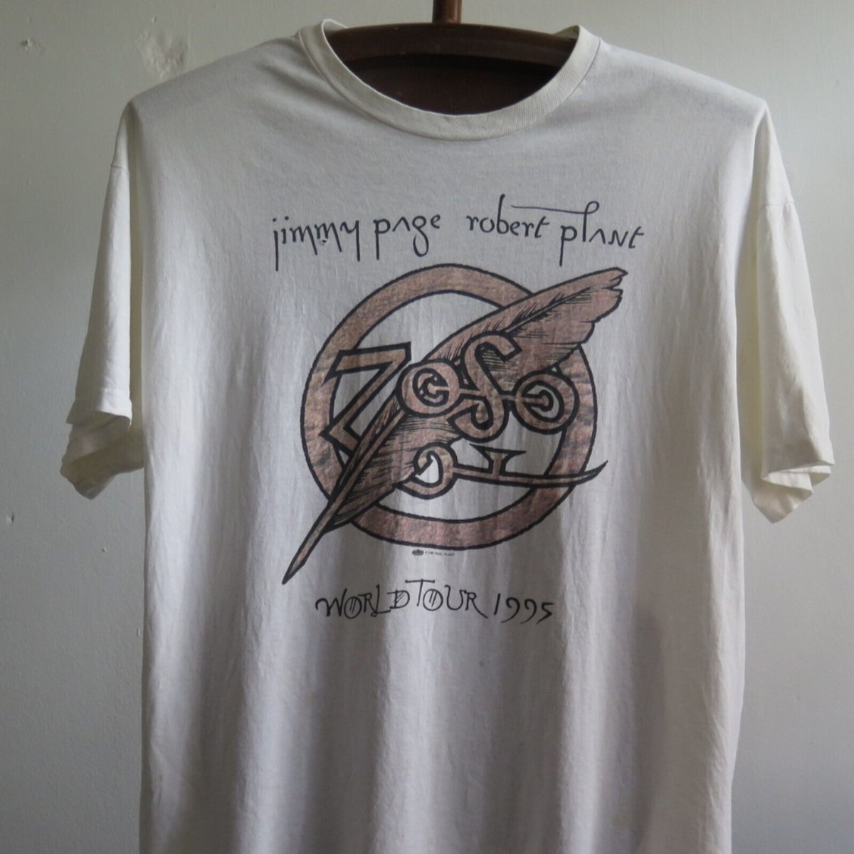 Vintage Jimmy Page Robert Plant T Shirt Vintage Led Zeppelin